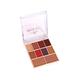 Half N Half 10 Shades Eyeshadow Baked Highlighter Blush Slim & Sweet Makeup Palette Highly Pigmented Long Lasting Waterproof Smooth Blendable Colors - 02 11.5 gm - Face Palettes