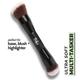 Ruby's Organics Dual Ended Blush + Foundation Brush 1's - Face Brush