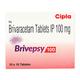 BRIVEPSY 100 Tablet 10's - Epilepsy/Convulsion-Ant