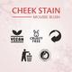 Matt Look Cheek Stain Mousse Blush, Infused with Hyaluronic Acid, Long Lasting - Hottie 6.5 gm - Blushes