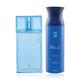 Ajmal Blu EDP Perfume & Blu Perfume Deodorant 290 ml - Men Perfumes (Edt/Edp)
