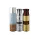 Ajmal 1 Magnetize, 1 Ajmal Silver Shade And 1 Wisal Dhahab Deodorants Pack of 3 200 ml - Deodorants/Roll-Ons