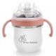 R For Rabbit First Feed Silicon Bottle 160 ml - Pink - Feeding & Nursing