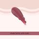 Plum Soft Swirl Lip Gloss, High-Shine Finish, Intense Pigment, 3 Shades In 1, 121 Caramel Crunch 6 ml - Liquid Lipsticks