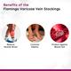 Flamingo Varicose Vein Stockings (OC - 2012) (XL) 1's - Knee/Ankle/Leg/Foot Supports