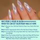 Handmade Press On Gel Nails - Holographic White 50 gm - Nail Polish