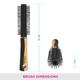 Vega Round Brush (E12 - Rb) - Hair Brushes