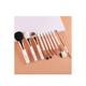 Allure White gold makeup brush (set of 10) 1's - Face Brush