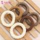 Majestique Multi Designs Cotton Stretchable Hair Rubber Band Ponytail Holder Hair Scrunchies - Multicolor 11's - Hair Clips/Bands