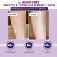 Sanfe Bumps Erasing Body Scrub for Rough Bumpy Skin Tan Strawberry Legs Remove Dirt, Dead Skin 100 gm - Creams, Lotions & Oils