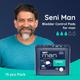 Seni Man Bladder Control Guards Active Pads 15's - Adult Diapers & Pads