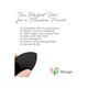 Allure Makeup Blender Sponge - Black 1's - Sponges & Applicators