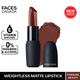 Faces Canada Weightless Matte Lipstick - Forsake Beauty 01 (Brown), 4.5gm - Lipsticks