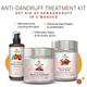 The Tribe Concepts Anti - Dandruff Treatment Kit With Steel Tin 520 gm - Dry Shampoos & Conditioners