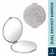 Gubb Dual Pocket Mirror With 5x Magnification 60 gm - Others