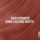 Lakme Forever Matte Lipstick, Made With French Rose Oil Extracts, Brown Sugar, 4.5 gm - Lipsticks