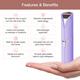 Flawless Facial Hair Remover - Lavendar - Hair Removal Accessories