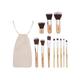 Bronson Professional bamboo makeup brush (Pack of 11) 1's - Face Brush