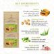 Khadi Essentials Ayurvedic Papaya Serum Sheet Mask For Spot Removal & Hydrated Skin (Pack of 3) 100 gm - Sheet Masks