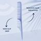 Gubb Pin Tail Hair Comb (Santorini Hues) Gb-Lh-034 1's - Hair Combs