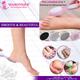 Majestique 4 in 1 Compact Foot Care for Legs - Foot Brush and Pedicure Tool - Color May Vary 1's - Manicure & Pedicure Kits