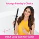 VEGA Smooth Curl Hair Curler 19 mm With Ceramic Coated Barrel and Adjustable temperature (VHCH-03) Black 1's - Multi-Stylers
