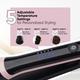 Vega Dive Shine Hair Straightener for Women- 5 Temperature Settings and Quick Heat Up, (VHSH-36) 440 gm - Straighteners