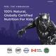 Wellbeing Nutrition Marvel Black Panther Melts Kids Advanced Immunity with Clinically Proven Vitamin C Zinc and D3 - 30 Strips - Multi-Vitamins