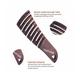 Tash Hair Slick - Portable Detangling Boar Bristle Hair Brush For Wet, Dry, Curly and Straight Hair Copper 60 gm - Hair Brushes