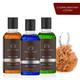 The Man Company Body Wash with Patchouli & Sea Salt Bergamot & Mandarin Aloe Vera & Matcha SLS & Paraben Free 250ml x 3 (With Free 3 Complementary Loofah) 1000 gm - Shower Gels & Body Wash