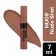 Maybelline New York Sensational Liquid Matte Lipstick, NU08 Nude Shot, Liquid Lipstick Shades Delivering Intense Matte Color Effect 7 ml - Lipsticks