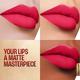 Lakme 9to5 Powerplay Priming Matte Lipstick, Lasts 16hrs, Scarlet Surge, 3.6 gm - Lipsticks