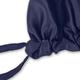 Mueras Silk Satin Hair Bonnet Navy Blue 1's - Hair Clips/Bands