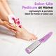 Vega Dual-Sided Pedicure Foot File For Dead Skin & Cracked Heels Removal For Men & Women (Pd-03) - Manicure & Pedicure Kits