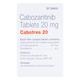 CABOTRES 20 Tablet 30's - Cancer Oncology-Cyt