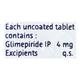 Euglim 4mg Tablet 15'S - Diabetes-Ant