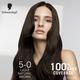 Schwarzkopf Colour Specialist At Home Permanent Hair Colour - 5.0 Light Natural Brown 165 ml - Crème