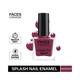 Facescanada Ultime Pro Splash Nail Enamel Mahogany 107 8 ml - Nail Polish