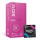 Skore Condoms 1500+ Dots with Extra Lubrication & Vanilla Scented 10's - Plain/Flavoured Condoms