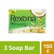 Rexona Coconut and Olive Oil Soap (Pack of 3) 450 gm - Soaps