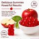 Purna Gummies Sugar Free Apple Cider Vinegar for Adults and Kids Better Digestion and Clear Skin 30's - Apple Cider Vinegar - Acv