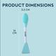 GUBB Multipurpose Silicone Brush 70 gm - Face Brush