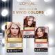 L'Oreal Paris Excellence Fashion Highlights Hair Color, with Color-Boost Technology 5.54 Intense Warm Auburn 172ml - Crème
