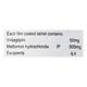 VERNAGLIP M Tablet 10's - Diabetes-Ant