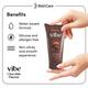 Bold Care Vibe Intimate Lube and Massage Gel - Chocolate 50 ml - Flavoured Lubes