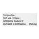 C Tri 250mg Injection 1's - Bacterial Infections-Cep