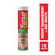 Fast&Up Apple Cider Vinegar ACV With Mother Vitamin B6 & B12 Effervescent Tablet - Green Apple Flavour 15's - Apple Cider Vinegar - Acv