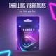 Manforce Epic Thunder Vibrating Ring 1's - Massagers And Vibrators