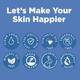 Happier Sunscreen Spray SPF 50 PA+++ Hydrating Sunscreen Spray for Face and Body Protection for All Skin Types 150 gm - Face Sunscreen