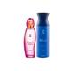 Ajmal Desert Rose EDP Floral Oriental Perfume And Blu Homme Deodorant Aquatic Woody Fragrance 300 ml - Perfumes (Edt/Edp)